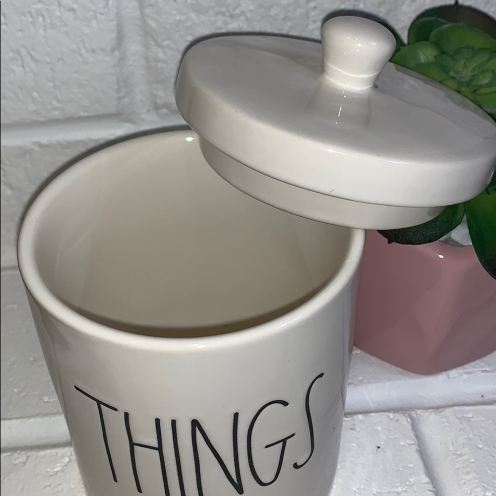 Rae Dunn THINGS Container - Picture 2 of 2
